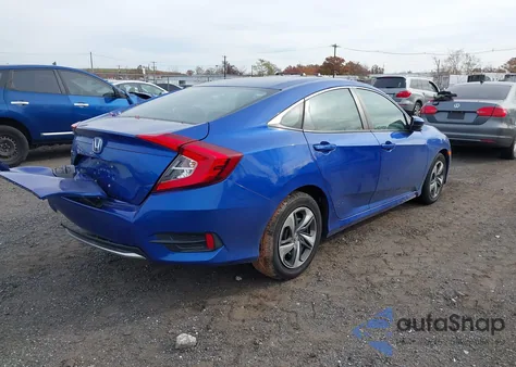 2020 Honda Civic Lx z USA, uszkodzony, nr VIN 2HGFC2F61LH522436